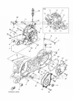 CARTER MOTEUR pour Yamaha MW125A de 2015