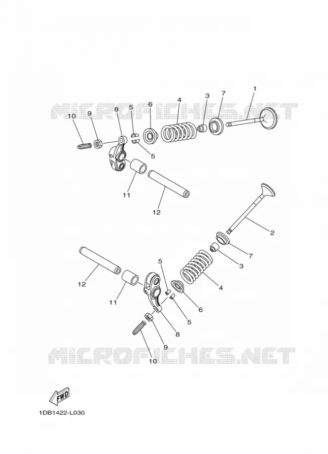 SOUPAPE Yamaha SCOOTER 125 2015 TRICITY ABS  MW125ATRICITY