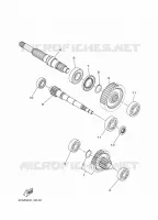 TRANSMISSION pour Yamaha MW125A de 2015