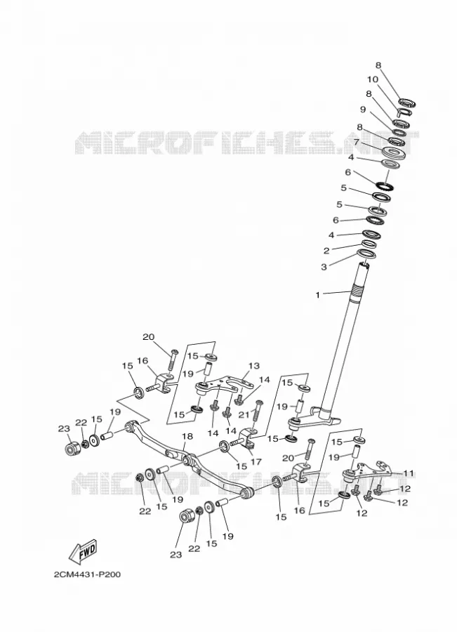 DIRECTION 2 Yamaha SCOOTER 125 2015 TRICITY ABS  MW125ATRICITY