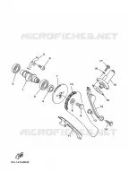 ARBRE A CAMES / CHAINE DE DISTRIBUTION pour Yamaha YBR125E de 2011
