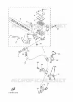 MAITRE CYLINDRE DE FREIN AVANT pour Yamaha YBR 125 de 2010