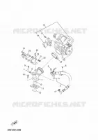 ADMISSION pour Yamaha YP125R de 2010