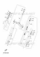 DIRECTION pour Yamaha YP125R de 2010