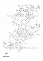 PROTEGE JAMBES pour Yamaha YP125R de 2010