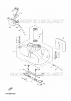 RESERVOIR A ESSENCE pour Yamaha YP125R de 2010