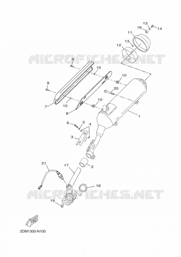 ECHAPPEMENT Yamaha SCOOTER 125 2016 XMAX  YP125RA