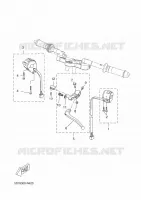 COMMODO / LEVIER pour Yamaha YZF-R 125 de 2015