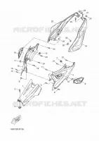 COUVERCLE LATERAL pour Yamaha AEROX 50 4T de 2014