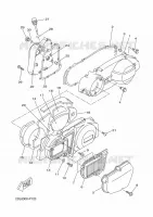 CARTER   MOTEUR 1 pour Yamaha XMAX 250 de 2016
