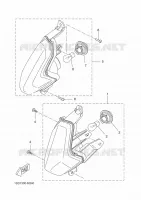 CLIGNOTANT pour Yamaha YP250RA de 2015