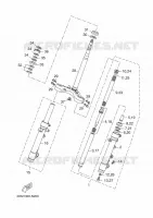 DIRECTION pour Yamaha YP250RA de 2015