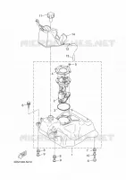 RESERVOIR A ESSENCE pour Yamaha YP250RA de 2015