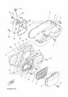 CARTER   MOTEUR 1 pour Yamaha YP250RA de 2015