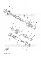 TRANSMISSION pour Yamaha YP250RA de 2015