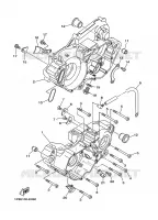 CARTER MOTEUR pour Yamaha YZ 250 de 2010