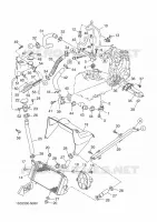 RADIATEUR / DURITES pour Yamaha X-MAX 400 ABS de 2016