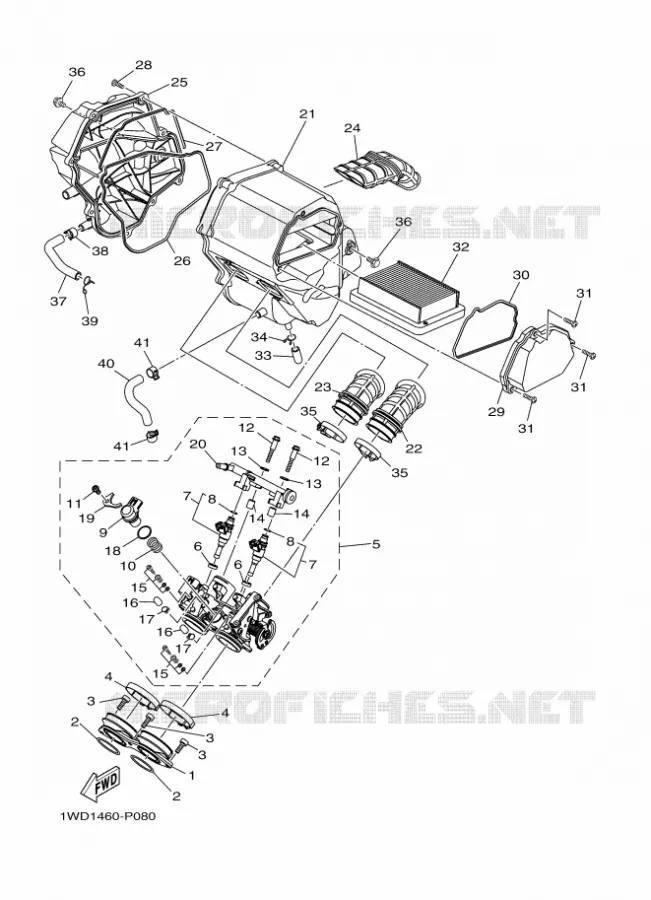 ADMISSION Yamaha MOTO 300 2015 R3 ABS  YZF-R3A