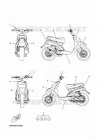 EMBLEME pour Yamaha BOOSTER 50 NAKED 13