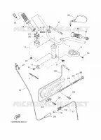GUIDON ET CABLES pour Yamaha BOOSTER 50 NAKED 13