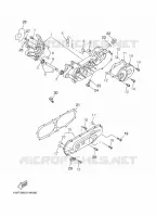 CARTER MOTEUR pour Yamaha BOOSTER 50 NAKED 13