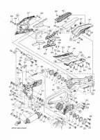 BRAS OSCILLANT / AMORTISSEUR pour Yamaha XP500 de 2015
