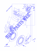 ETRIER DE FREIN AVANT pour Yamaha XP500 de 2015