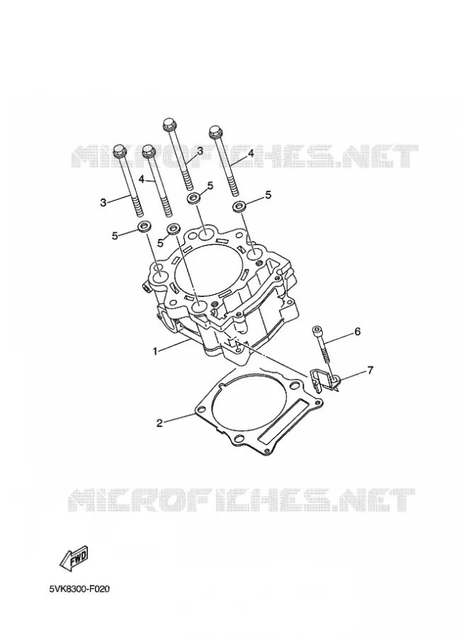 CYLINDRE Yamaha MOTO 660 2011 XTR  XT660R