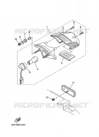 FEU ARRIERE pour Yamaha XTX 660 de 2010