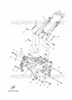 CADRE pour Yamaha MT09A de 2015