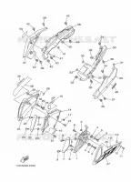 COUVERCLE LATERAL pour Yamaha MT09A de 2015