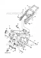 CADRE pour Yamaha TDM 900 ABS de 2010