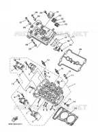 CULASSE pour Yamaha TDM 900 ABS de 2010