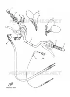 GUIDON ET CABLES pour Yamaha TDM 900 ABS de 2010