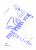 ARBRE A CAMES / CHAINE DE DISTRIBUTION pour Yamaha MT-09 TRACER ABS de 2015