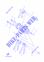 BARILLET DE SELECTION / FOURCHETTES pour Yamaha MT-09 TRACER ABS de 2015