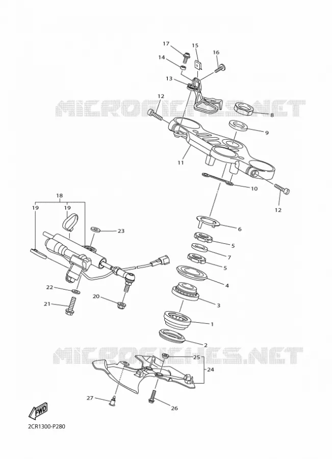 DIRECTION Yamaha MOTO 1000 2015 R1M  YZF-R1M