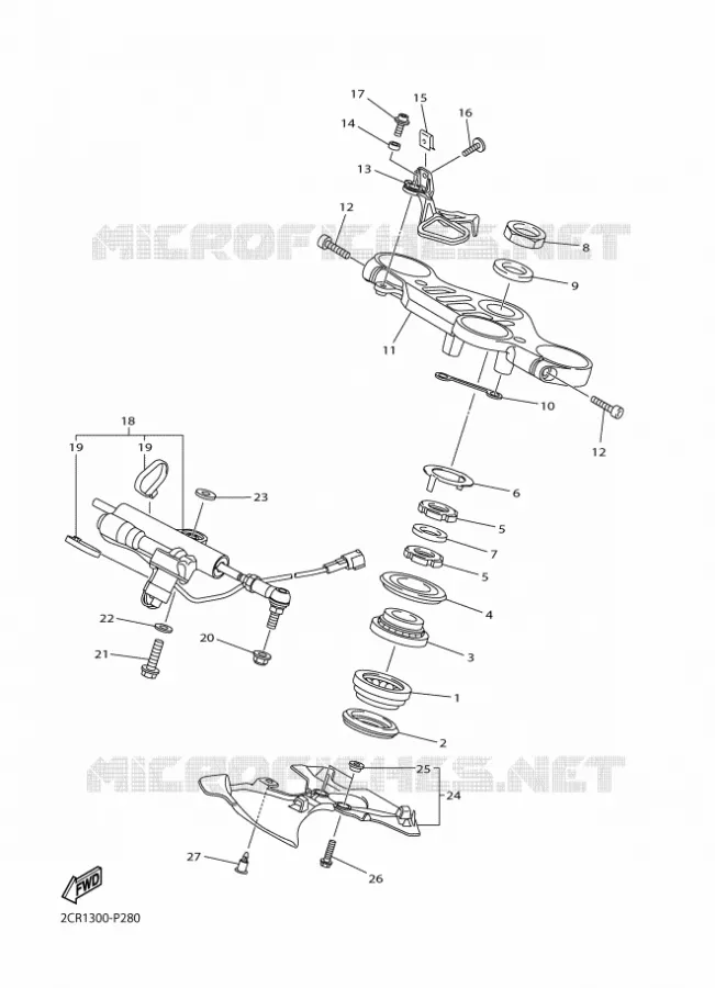 DIRECTION Yamaha MOTO 1000 2015 R1M  YZF-R1M