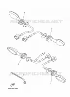CLIGNOTANT pour Yamaha XTZ 1200 SUPER TENERE RACE BLUE de 2015