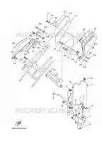 COUVERCLE LATERAL pour Yamaha XTZ 1200 SUPER TENERE RACE BLUE de 2015