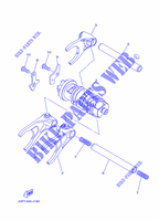 BARILLET DE SELECTION / FOURCHETTES pour Yamaha XT1200ZE de 2015