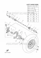 ROUE AVANT pour Yamaha KODIAK 700 de 2016