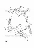 SUSPENSION / ROUE AVANT pour Yamaha KODIAK 700 de 2016