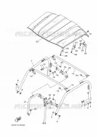 PARE CHOCS 2 pour Yamaha YXM700E de 2014