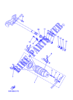BARILLET DE SELECTION / FOURCHETTES pour Yamaha XT660X de 2014