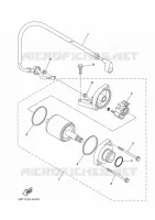 DEMARREUR pour Yamaha YFZ R 450 de 2010