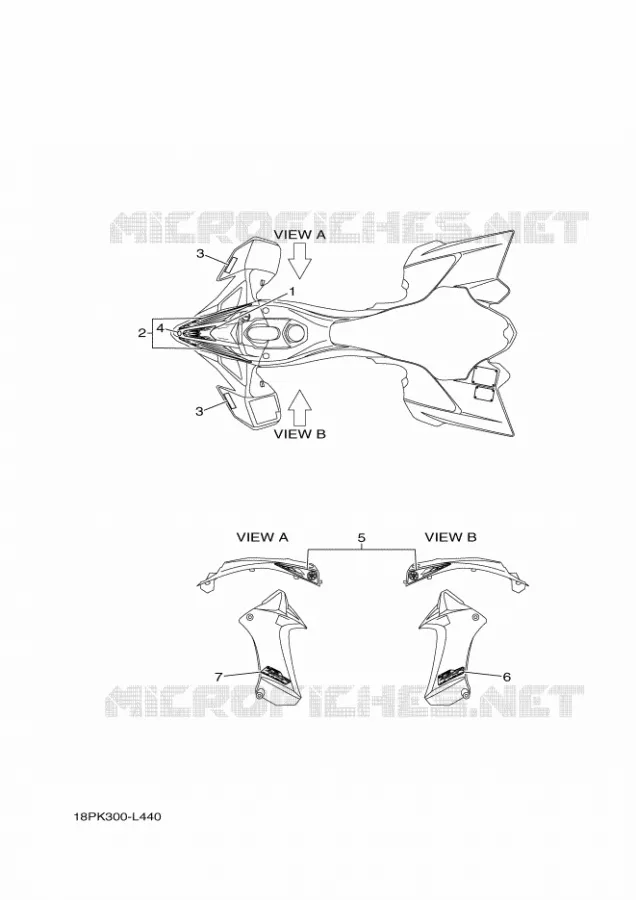 EMBLEME Yamaha QUAD 450 2012 YFZ R  YFZ450R