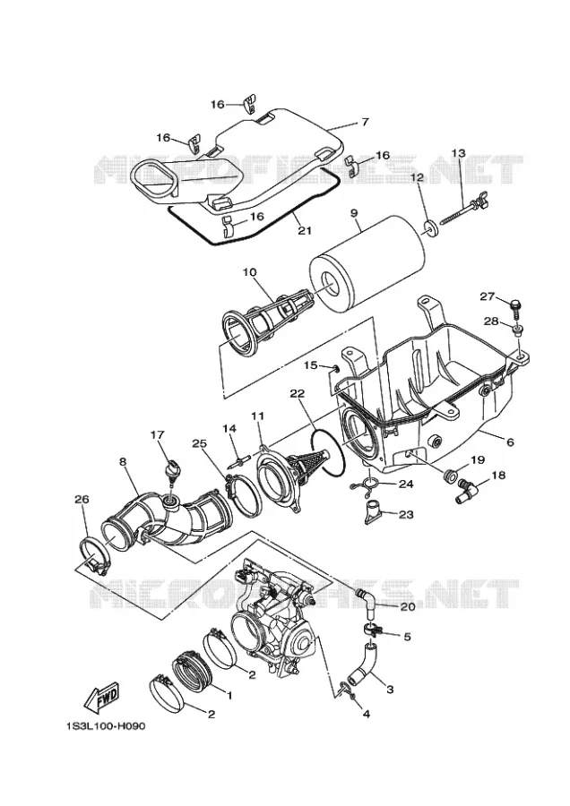 ADMISSION Yamaha QUAD 700 2011 RAPTOR  YFM700R