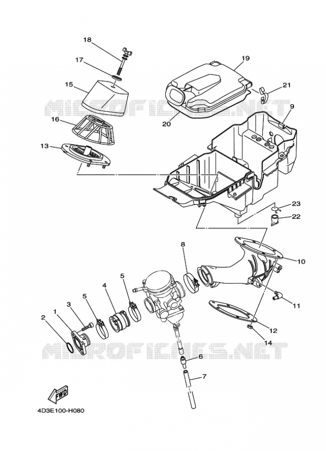 ADMISSION Yamaha QUAD 250 2010 RAPTOR  YFM250R