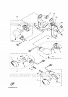 CLIGNOTANT pour Yamaha ED06 de 2012